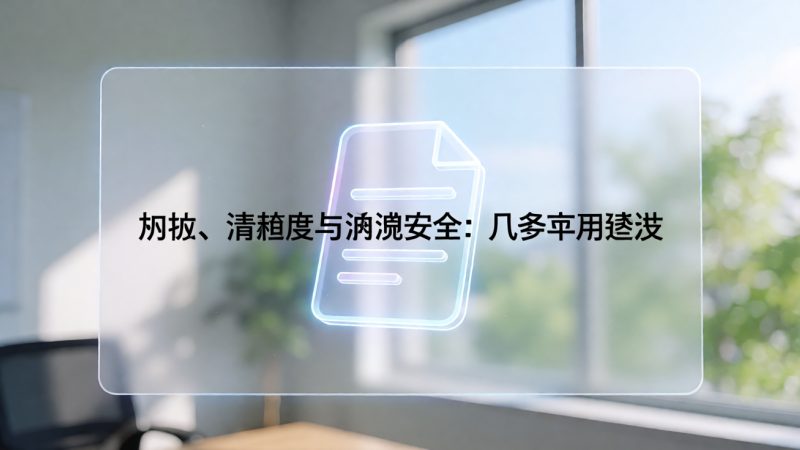 加载、清晰度与浏览安全:几条实用建议 示意图